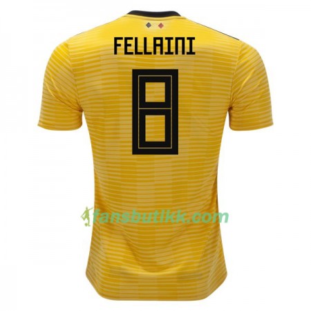 Fotball-VM 2018 Belgia drakt Fellaini 8 Bortetrøye